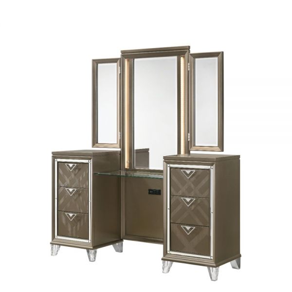 25327 Skylar Vanity Desk & Mirror
