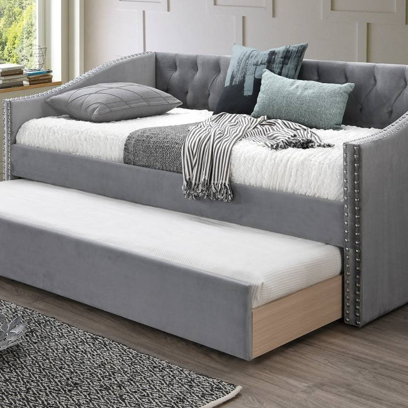 F9456 Day Bed w/ Slats + Trundle