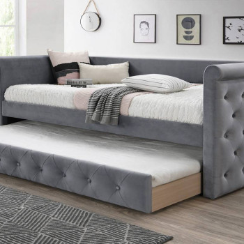 F9461 Day Bed w/ Slats + Trundle