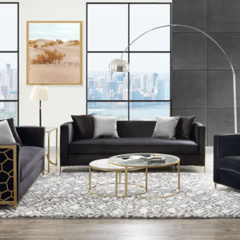 55665-2PC 2PC SETS Fergal Sofa + Loveseat