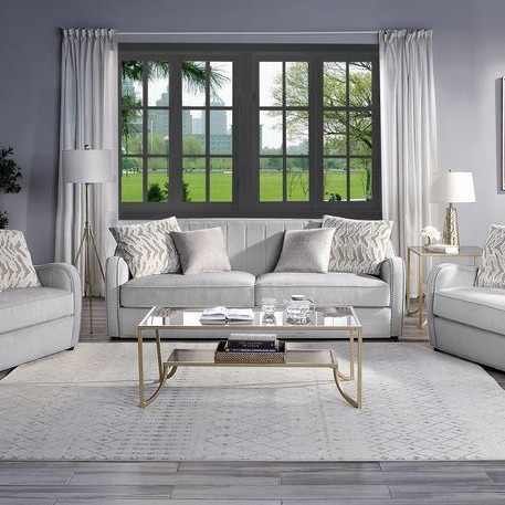 LV00578-2PC 2PC SETS Mahler Sofa + Loveseat