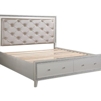 BD00240CK Sliverfluff California King Bed
