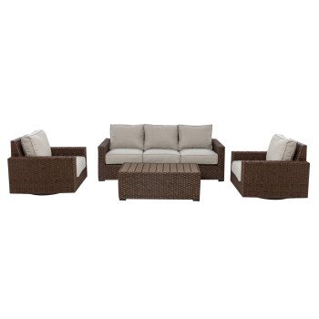 Roxy 4pc Seating Set 3yr Warranty