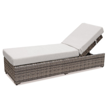 CHERRY CHAISE LOUNGE SUNBRELLA FABRIC CAST ASH