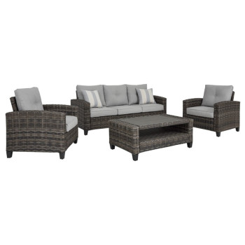 Cloverbrooke 4-Piece Oudoor Conversation Set