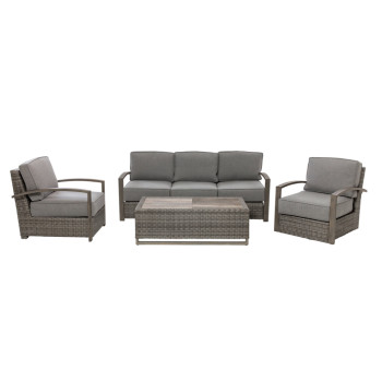 Dalton 4pc Outdoor Seating Collection