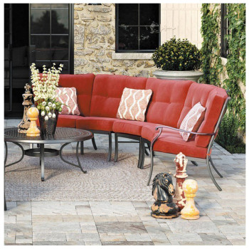 Ashley Furniture Burnella 3pc Round Sectional