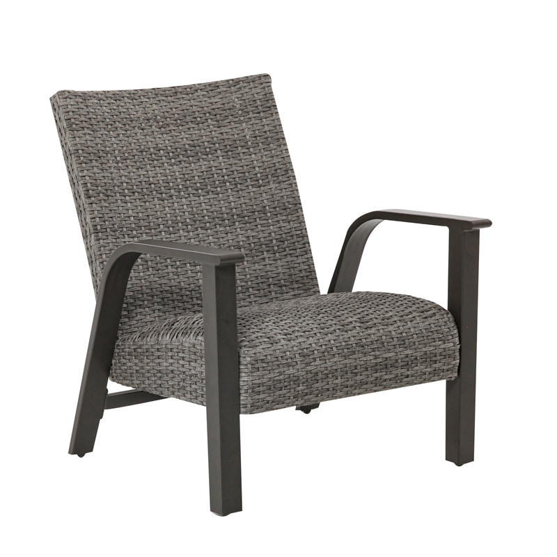 Saxon (2) Dark Gray Lounge Chair 3yr Warranty