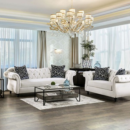 SM2228-SF-LV 2PC SETS ANTOINETTE SOFA + LOVESEAT