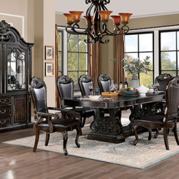 CM3146T-9PC 9PC SETS LOMBARDY DINING TABLE