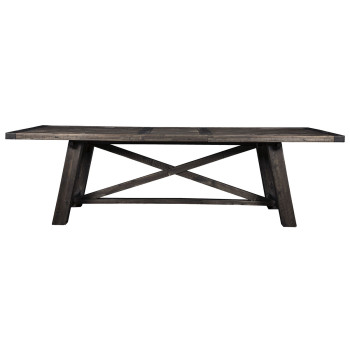 1468 Alpine Furniture 1468-22 Newberry Extension Dining Table Salvaged Grey