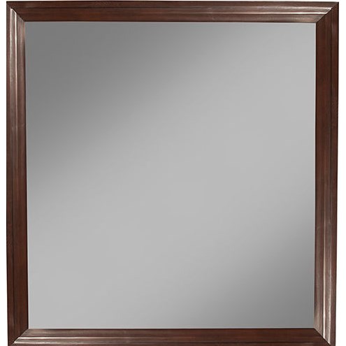 NSK Alpine Furniture NSK-06 Solana Mirror Cappuccino Finish