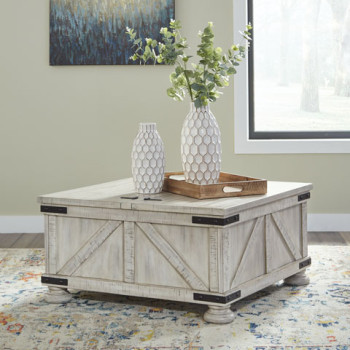 T929-20 Cocktail Table with Storage