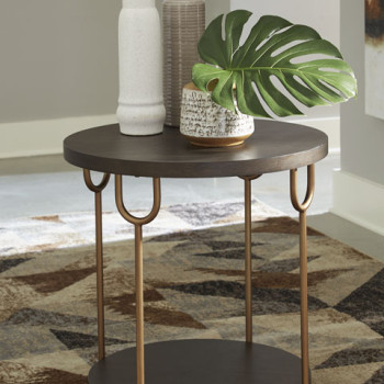 T185-6 Round End Table