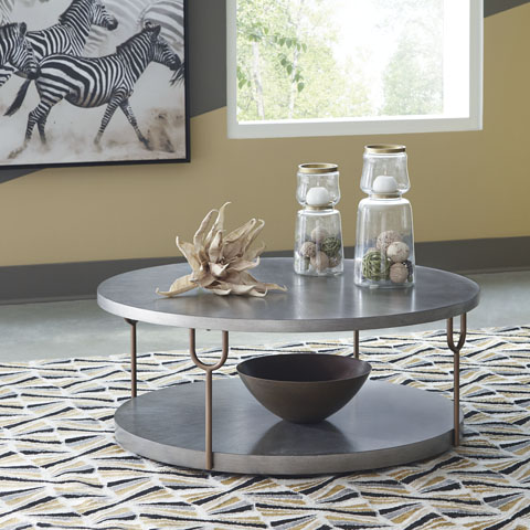 T178-8 Round Cocktail Table