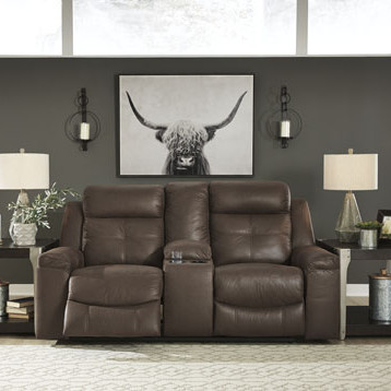 8670494 DBL Rec Loveseat w/Console