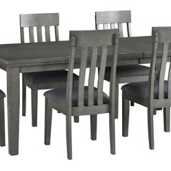 D589 7PC SETS Hallanden RECT DRM Butterfly EXT Table