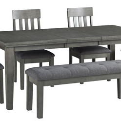 D589 6PC SETS Hallanden RECT DRM Butterfly EXT Table