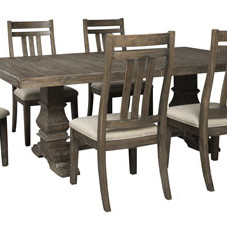 D813-55-01(4)-02(2) 7PC SETS RECT DRM Extension Table Top