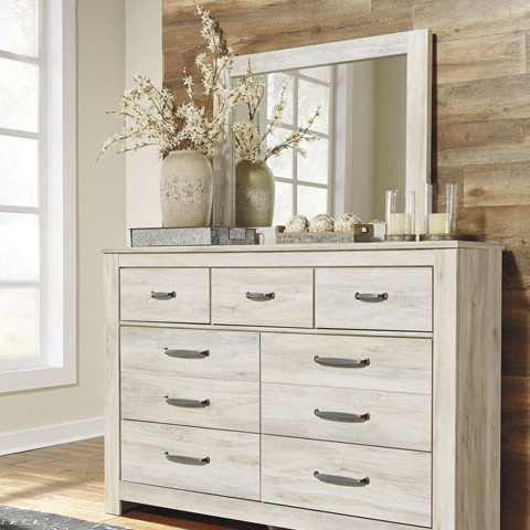B331 Bellaby Dresser + Bedroom Mirror