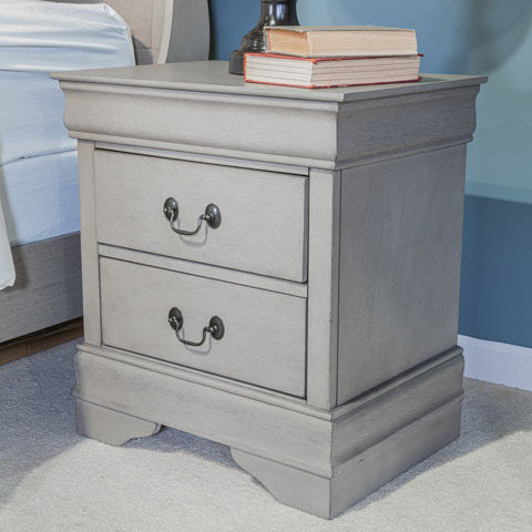 B394 Kordasky Two Drawer Night Stand