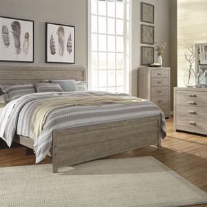 B070 4PC SETS King Panel Bed