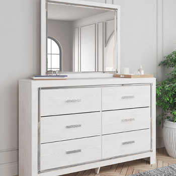B2640-31-36 Dresser + Bedroom Mirror