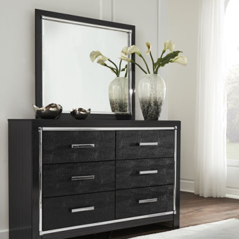 B1420-31-36 Dresser + Bedroom Mirror