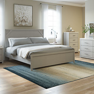 B1192 4PC SETS Full Panel Bed