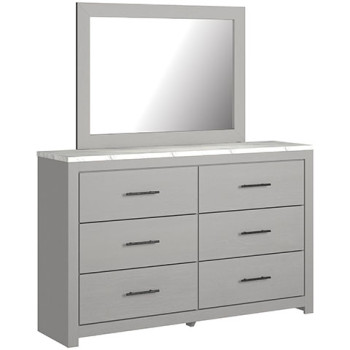 B1192-31-36 Dresser + Bedroom Mirror
