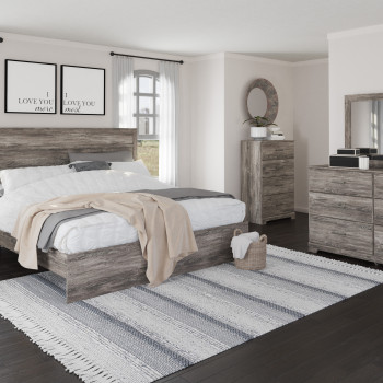 B2587-72-97-31-36-92-44 5PC SETS King Panel Bed