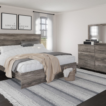 B2587-72-97-31-36-92 4PC SETS King Panel Bed