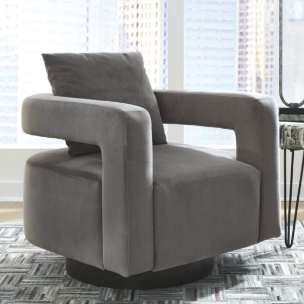 A3000256 Alcoma Swivel Accent Chair