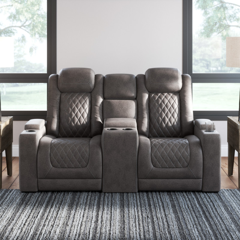 9300318 HyllMont PWR REC Loveseat/CON/ADJ HDRST