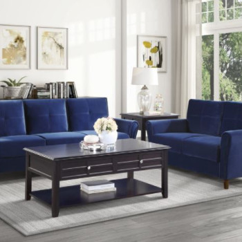 9348BUE*2 2PC SETS Sofa + Love Seat