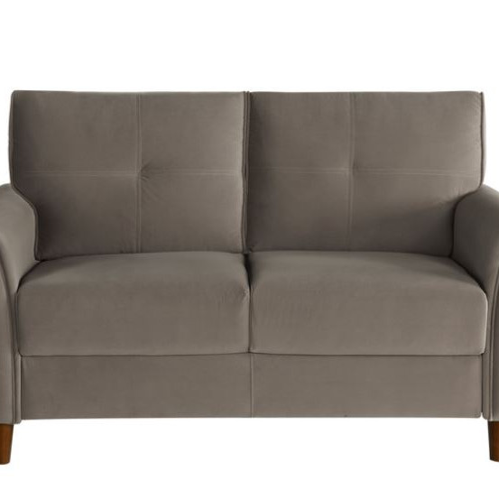 9348BRW-2 Love Seat