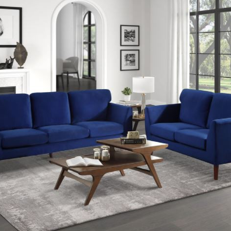 9338BU*2 2PC SETS Sofa + Love Seat