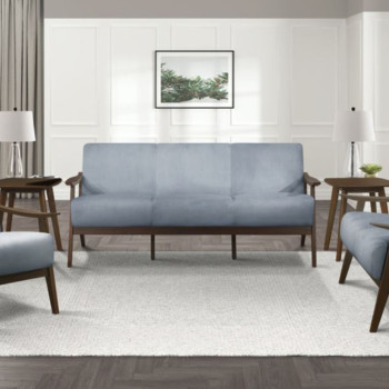 1032BGY*3 3PC SETS Sofa + Love Seat + Chair