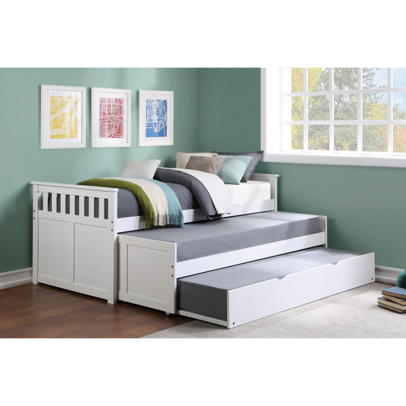 B2053RTW-1R* Twin/Twin Bed with Twin Trundle