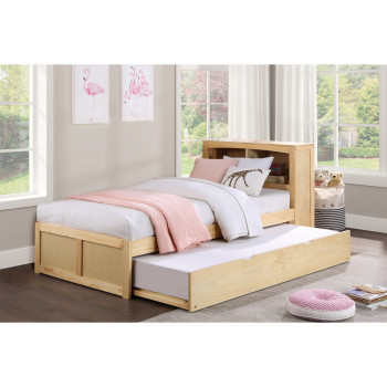 B2043BC-1R* Twin Bookcase Bed with Twin Trundle