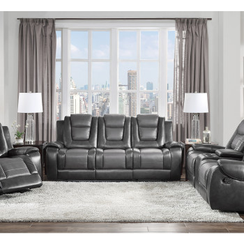 9470GY*3 3PC SETS Sofa + Love Seat + Chair