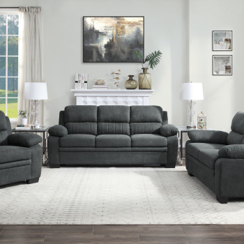 9333DG*3 3PC SETS Sofa + Love Seat + Chair