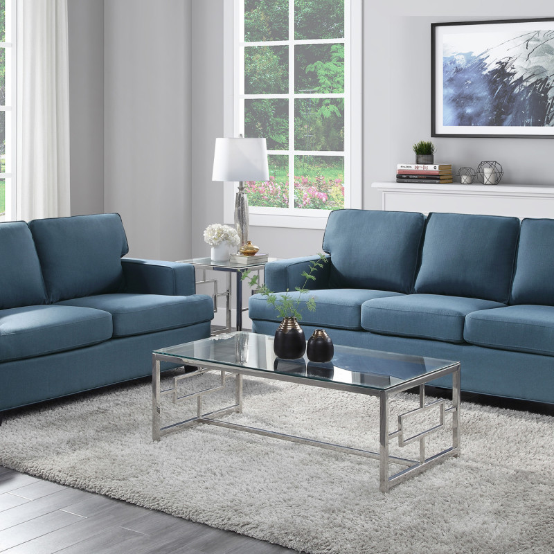 9327BU*2 2PC SETS Sofa + Love Seat