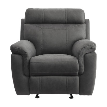 9301GRY-1 Glider Reclining Chair