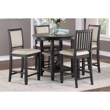 5800BK-36*5 5PC SETS Counter Height Table