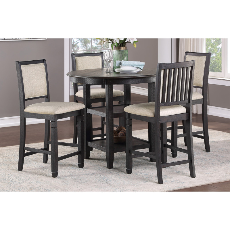 5800BK-36*5 5PC SETS Counter Height Table