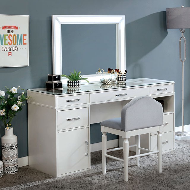 FOA-DK5684WH VICKIE VANITY SET