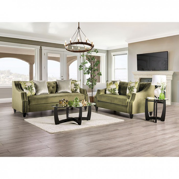 SM2684-SF-2PC KAYE SOFA + LOVE SEAT