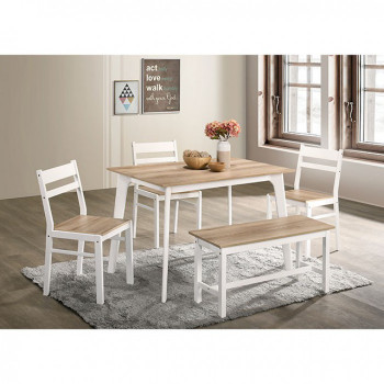 CM3714NT-T-BN-5PK DEBBIE 5 PC. DINING TABLE SET