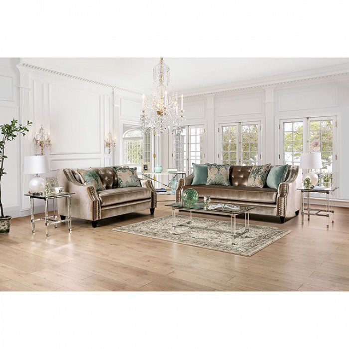 SM2685-SF-LV ELICIA SOFA + LOVE SEAT